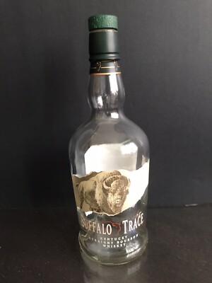 BUFFALO TRACE EMPTY BOTTLE Straight Kentucky Bourbon Whiskey 750ml Unrinsed