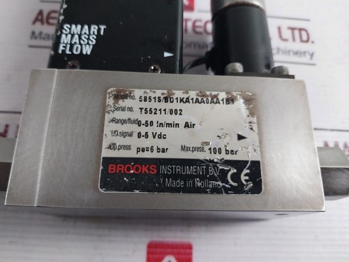 Brooks 5851S/BD1KA1AA0AA1B1 Oxygen Controller 0-5 VDC - Picture 5 of 9