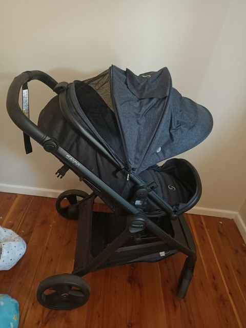 steelcraft savvi stroller noir
