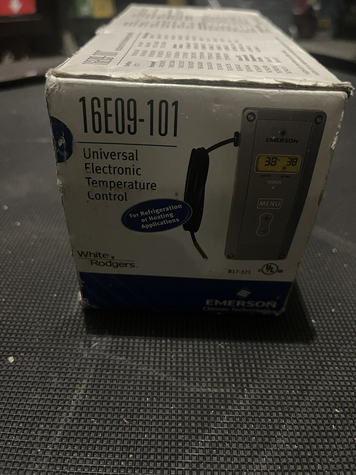 Emerson WhiteRodgers 16E09101 Universal Electronic Refrigeration Temp Control eBay