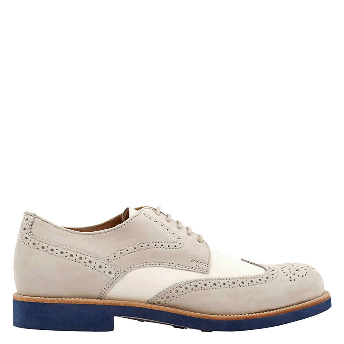 Tods Men s Perforated Two Tone Nubuck Oxford Brogues eBay