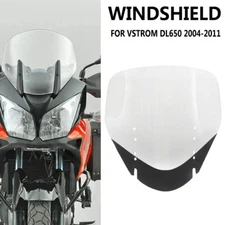 Front Windscreen Windshield Wind Deflector For Suzuki V-strom DL 650 2004-2011
