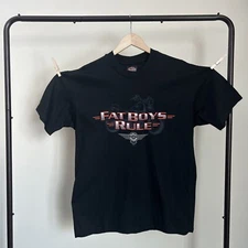 Vintage 1998 Harley Davidson Las Vegas Single Stitch USA Biker T-Shirt Sz Large