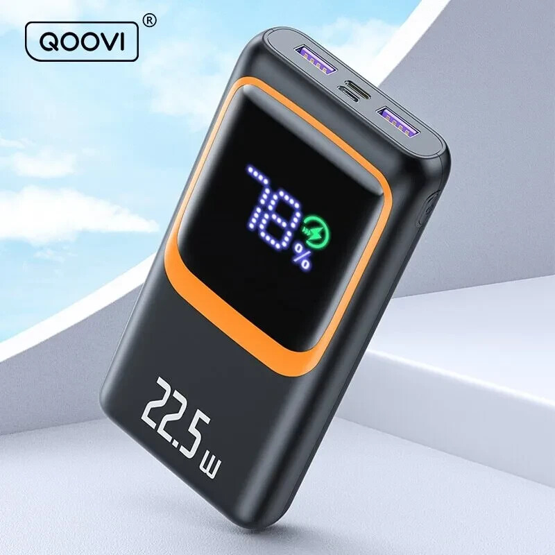 20000mAh PD 22.5W Fast Charging Power Bank Large Capacity External Battery
