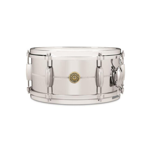 Gretsch G4168 USA Custom 6x13" Chrome/Brass Snare Drum - Afbeelding 1 van 1