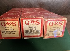 3 Player Piano Rolls, Vintage, Good Morning Starshine, Somewhere My Love, Heart