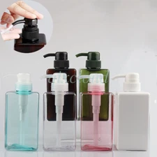 15 Oz Empty PETG 450ml Lotion Pump Bottles Cream Soap Gel Cosmetic Containers