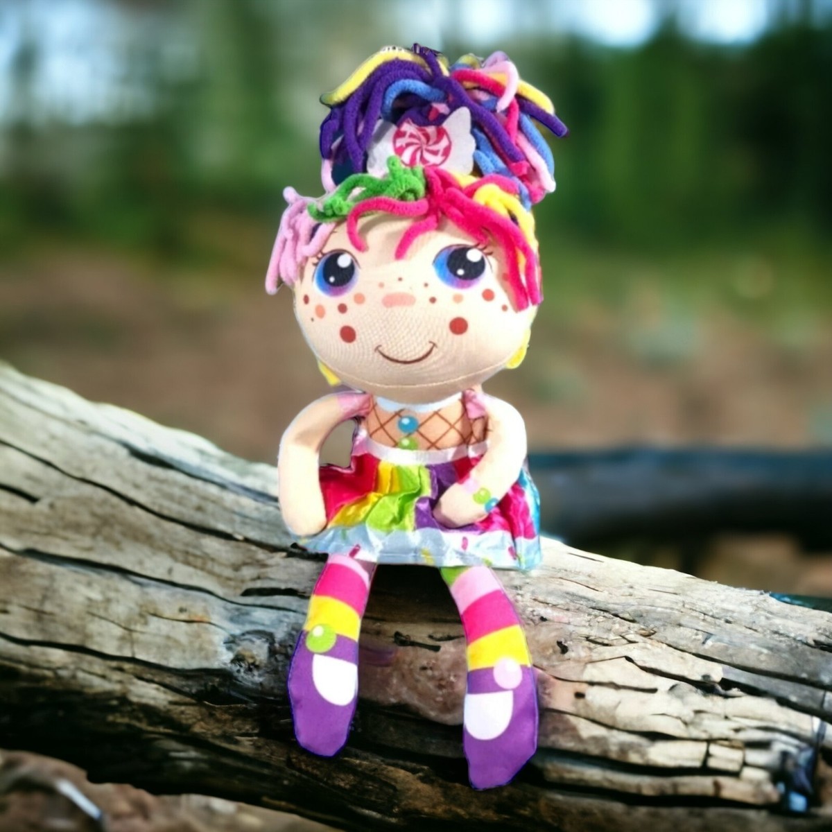 Flip Zee Girls Zandy Reversible in Plush Stuffed Doll 18