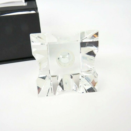 Oleg Cassini Fine Crystal Bottle Stopper Square Manhattan in Box 114311 USA - Picture 7 of 9