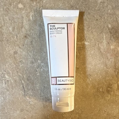 BeautyBio The Sculptor Skin Firming Body Cream Caffeine Q10 Aloe 1oz 30ml