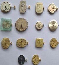 14 RONE quality jewelled watches for parts NOT WORKING