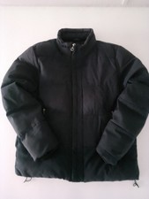ZARA Man Puffer Jacket Size Large Navy Ribbed Cuffs