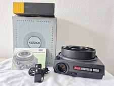 Rebuilt Kodak Carousel 800 Slide Projector Fully Functional 8259 Extra Bulb