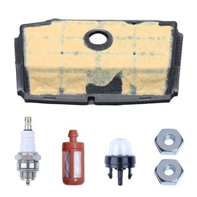 MS192T Chainsaw Service Kit Featuring Fleece Air Filter Fuel Filter Spark Head
