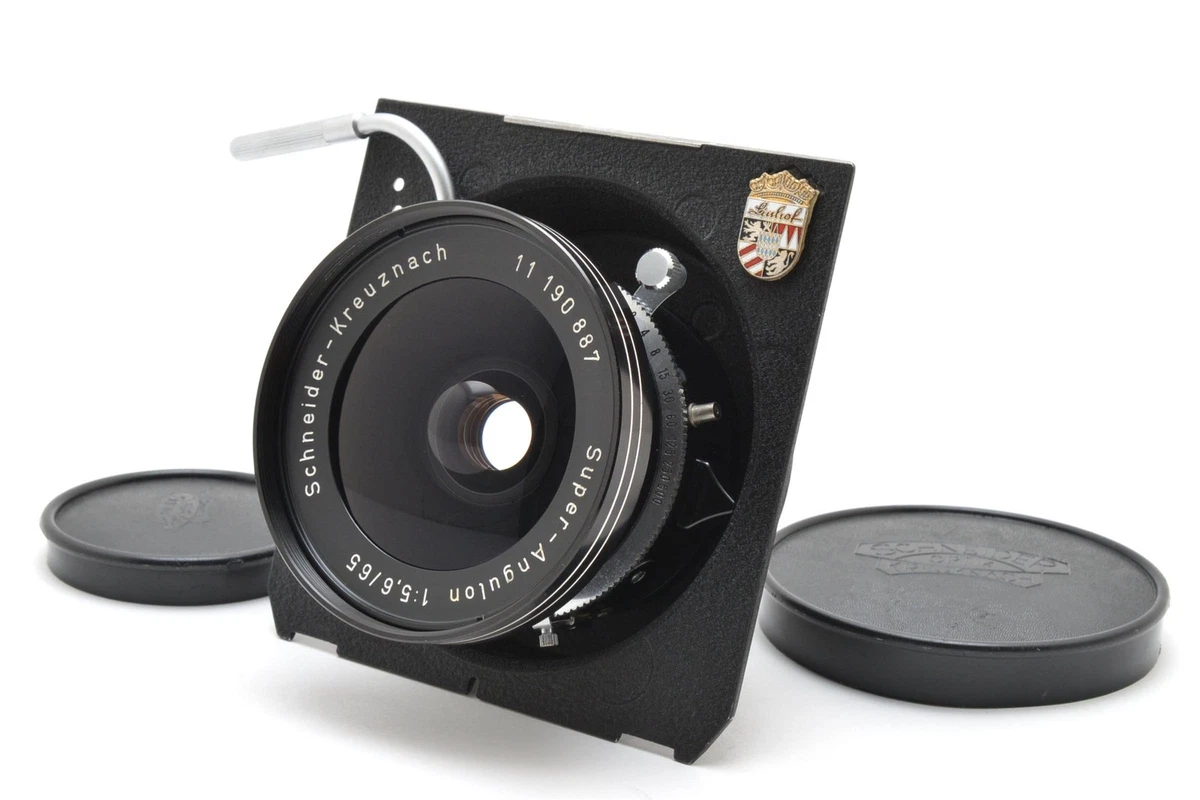 フィルムカメラ Schneider-KREUZNACH SUPER-ANGULON 5.6/65 Schneider Super-Angulon f/5.6 Camera Lenses for sale - eBay