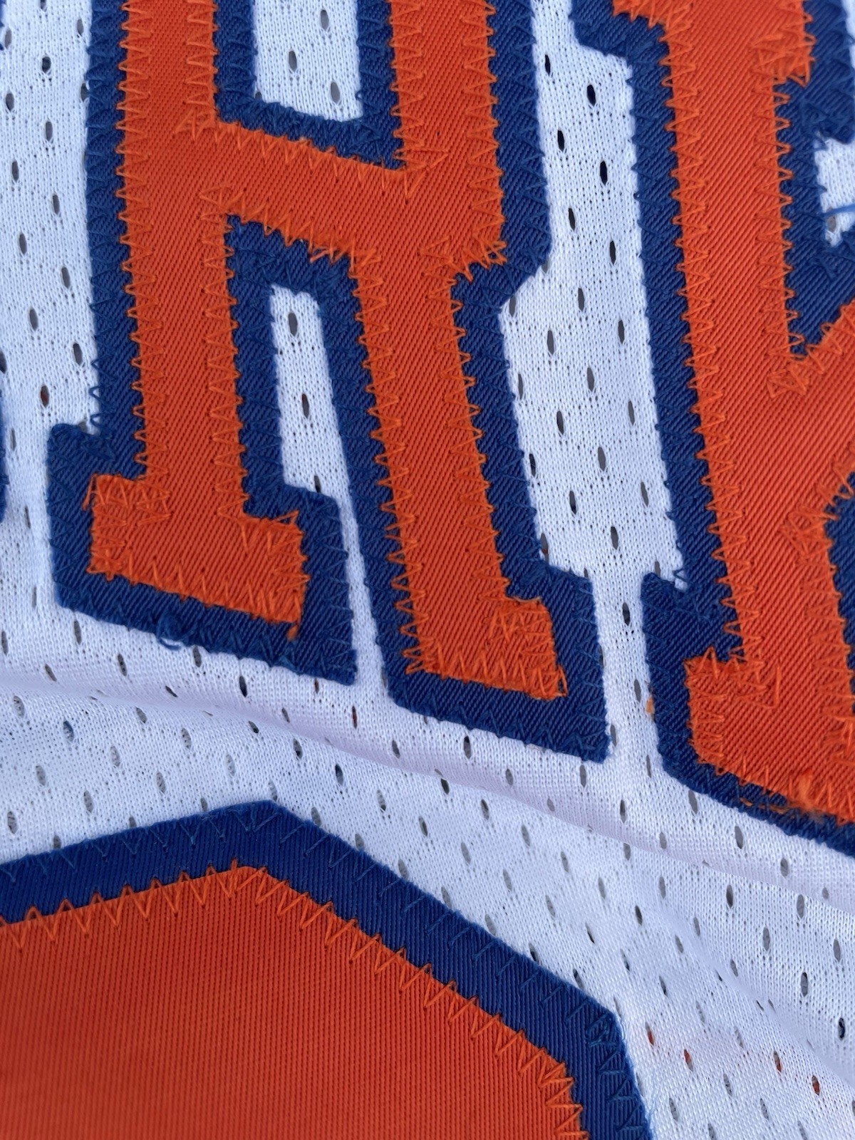 Allan Houston Game Worn NBA Auto Jersey Includes Hologram For Authenticity view 7