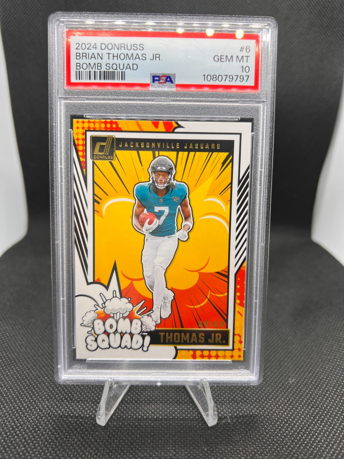Brian Thomas Panini Donruss Bomb Squad #6 Base