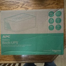 APC Back-UPS 500VA 300W Desktop UPS, 6 Outlets, Quiet Mute, USB Ports