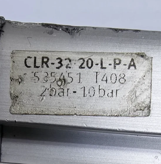 Cylindre pneumatique Festo CLR-32-20-L-P-A | 2-10 bars | Fabriqué en Allemagne - Photo 2/4