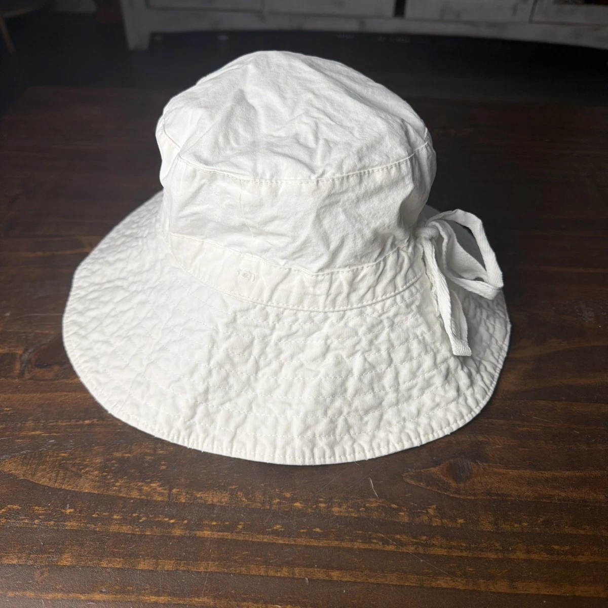Helen Kaminski Women\'s Wide Brim Sun Hat - Light Gray OS 100% Cotton Helen Kaminski Hats for Women for sale | eBay main image 2