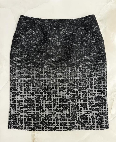 Women Phase Eight Skirt Black Wool 40 / L / 48