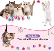 Juguetes Para Gatos: 9 Pelotas De Fieltro Suaves Y Silenciosas – Ideales Para Juego Interactivo, Colores Vibrantes Y Diseño Seguro Para Morder