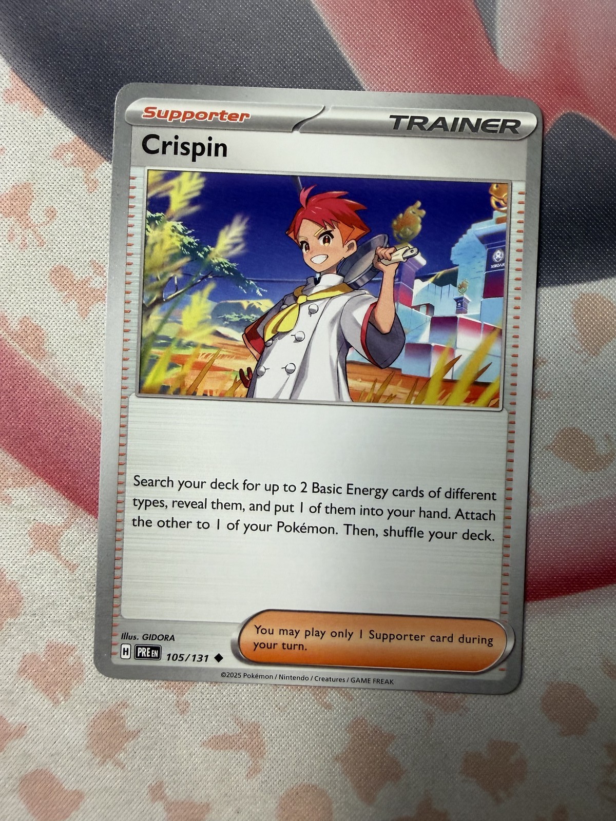 Crispin - Uncommon SV: Prismatic Evolutions 105/131 NM English