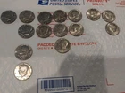 1980s Kennedy Half Dollar Coin Set 15 Piece