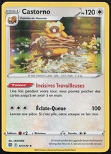 Carte Pokémon Castorno 121/172 Holo   Stars Étincelantes Français