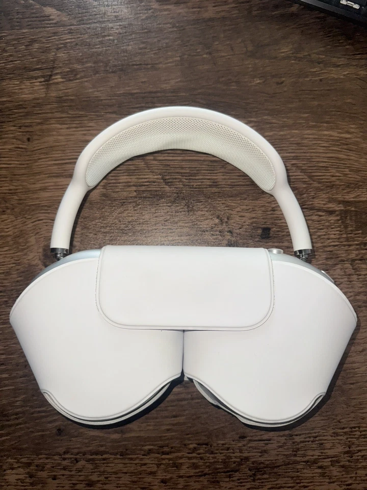 Apple AirPods Max A2096 Wireless O-Ear Headset - White Silver Read Description - Image 4 of 4