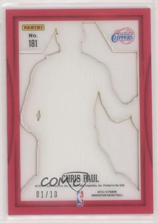 2012-13 Panini Innovation View Gold /10 Chris Paul #181 - Image 2 of 2