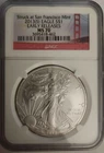 2013(S) EAGLE S$1 EARLY RELEASES NGC MS 70