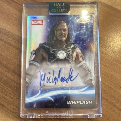 Topps Marvel Studios Chrome 2025 Whiplash Mickey Rourke Auto AA-MKR Chrome
