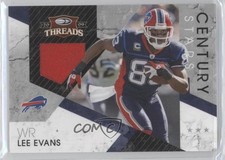2009 Donruss Threads Century Stars Materials 13/100 Lee Evans #11 0b0
