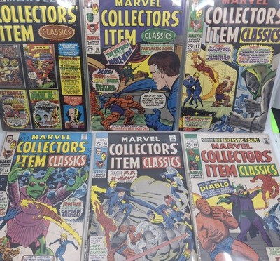 Marvel Collectors Item Classics #5  16 17 18 20 22 - Lot Of 6 Silver Age
