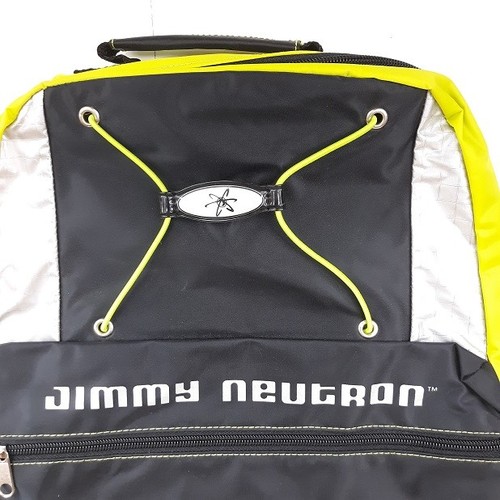 Mochila Jimmy NEUTRON NUEVA Bolsa de Libros de Vinilo Tamaño Completo Nueva con Etiquetas Mochila Goddard LEER - Imagen 3 de 6