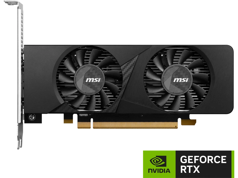 MSI LP GeForce RTX 3050 6GB GDDR6 PCI Express 4.0 x8 ATX Graphics Card RTX 3050 - Image 2 of 4