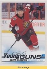 2019-20 Upper Deck Young Guns Scott Sabourin #220 READ 0kp6
