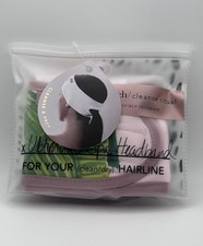 Kitsch Spa Headband Eco Friendly w/ Waterproof Pouch Pink Palm Leaf New