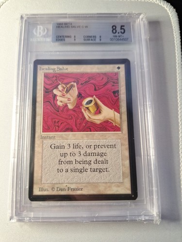Healing Salve BGS 8.5 1993 Beta Edition Regular - MTG Magic The Gathering 
