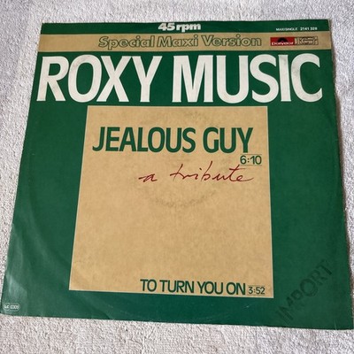 Roxy Music  - Jealous Guy - 12''  UK Single Vinyl Record
