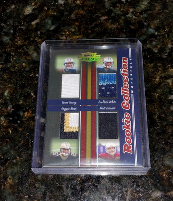 Bush Young White Leinart RC  2008 Donruss Threads Rookie Collection Patchs #/25