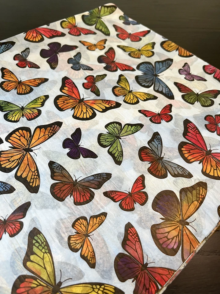 MONARCH BUTTERFLY Design Tissue Paper Sheets Choose Size & Package Amount - Image 2 of 4