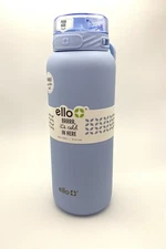 NEW Ello Cooper Stainless Steel 32oz Water Bottle - Halogen Blue