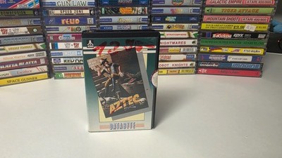 Aztec   Atari 400/800 XL/XE   Databyte   Kassette   Rare Vintage Retro Game