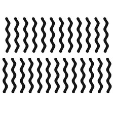 24pcs Bathtub Self-adhesive Stickers Bathroom Anti Skid Tapes Indoor Strips