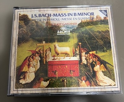 J.S. Bach - Mass In B Minor - John Eliot Gardiner - 2 CD Set - VG- Free Shipping