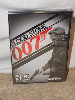 Blood Stone 007 James Bond Daniel Craig (Windows PC DVD, 2010) SEAL BRAN NEW