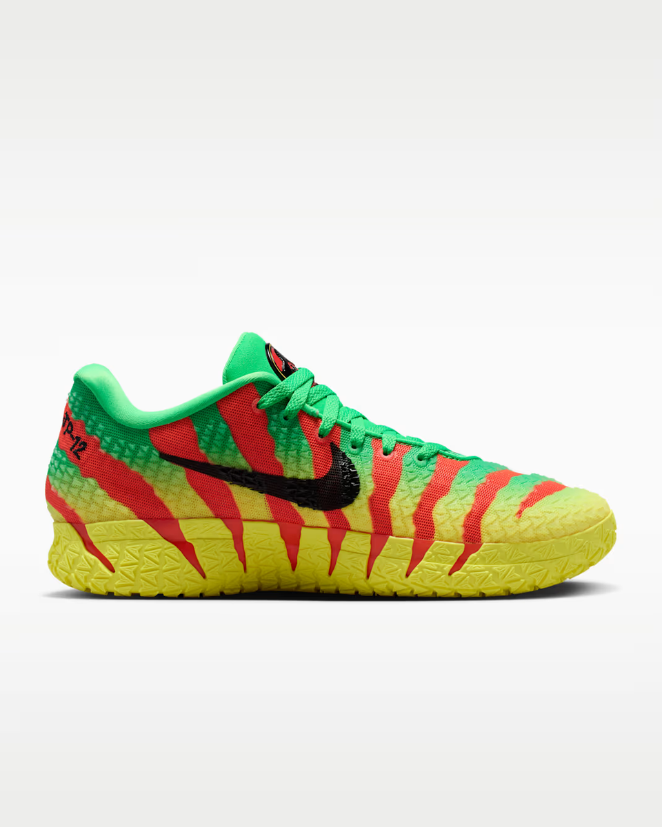 Jurassic Park x Nike Ja 3 IU7239-300 Explorer Green Spark Red