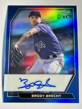 2026 Leaf Metal Baseball BRODY BRECHT Colorado Rockies Autograph Auto 5/5